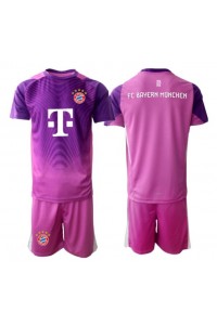 Bayern Munich Keeper Babyklær Tredje Fotballdrakt til barn 2025-26 Korte ermer (+ Korte bukser)